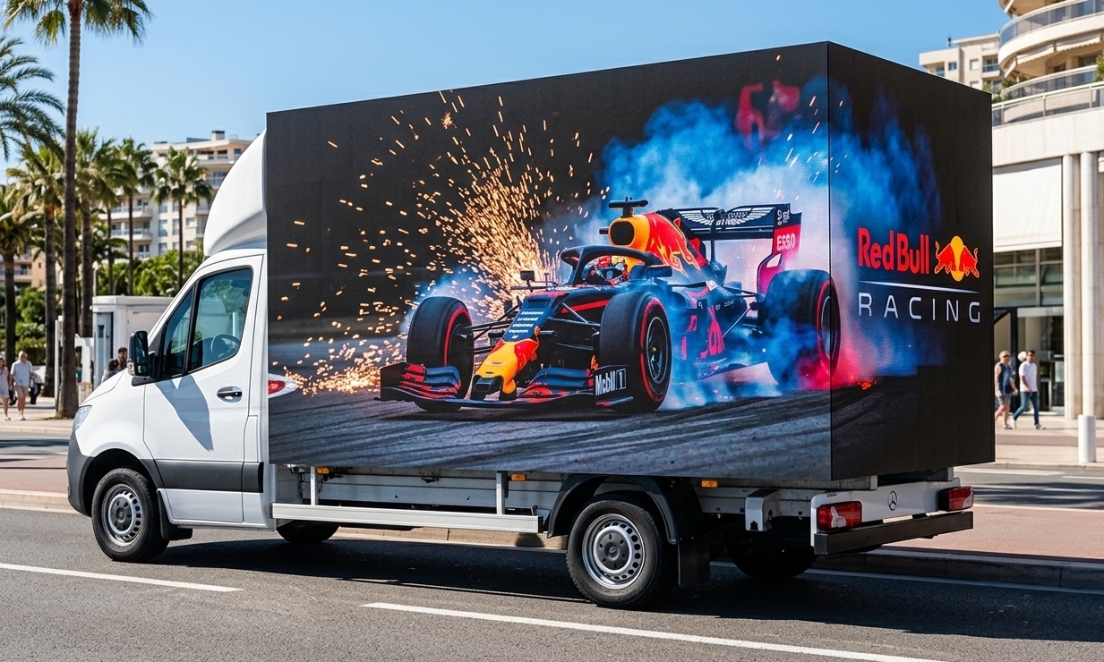 MobiLEDAds mobile billboard advertising truck